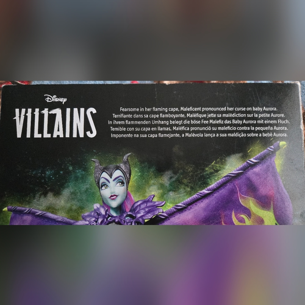 NEW In Box Disney Villains Maleficent Doll - Picture 4 of 5